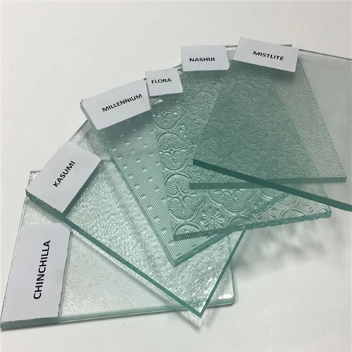Prix de gros décoratif 3mm clair Nashiji verre pour fenêtre