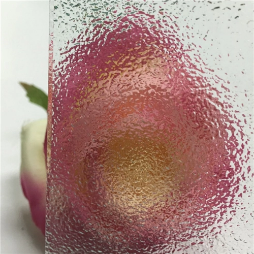 Prix de gros décoratif 3mm clair Nashiji verre pour fenêtre