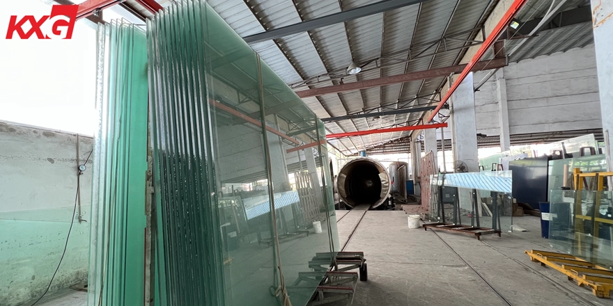 laminated glass hot pressing safety glass