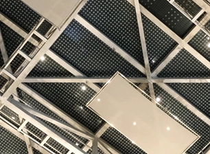 printing decorated skylight glass