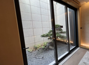 low e insulated glass door