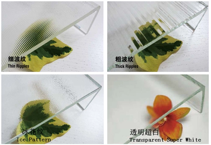 U channel glass