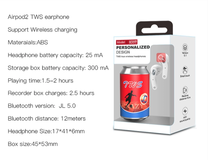 Can Shape Tws Bluetooth Earbuds