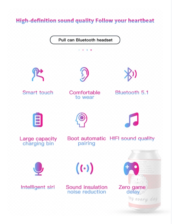 Can Shape Tws Bluetooth Earbuds