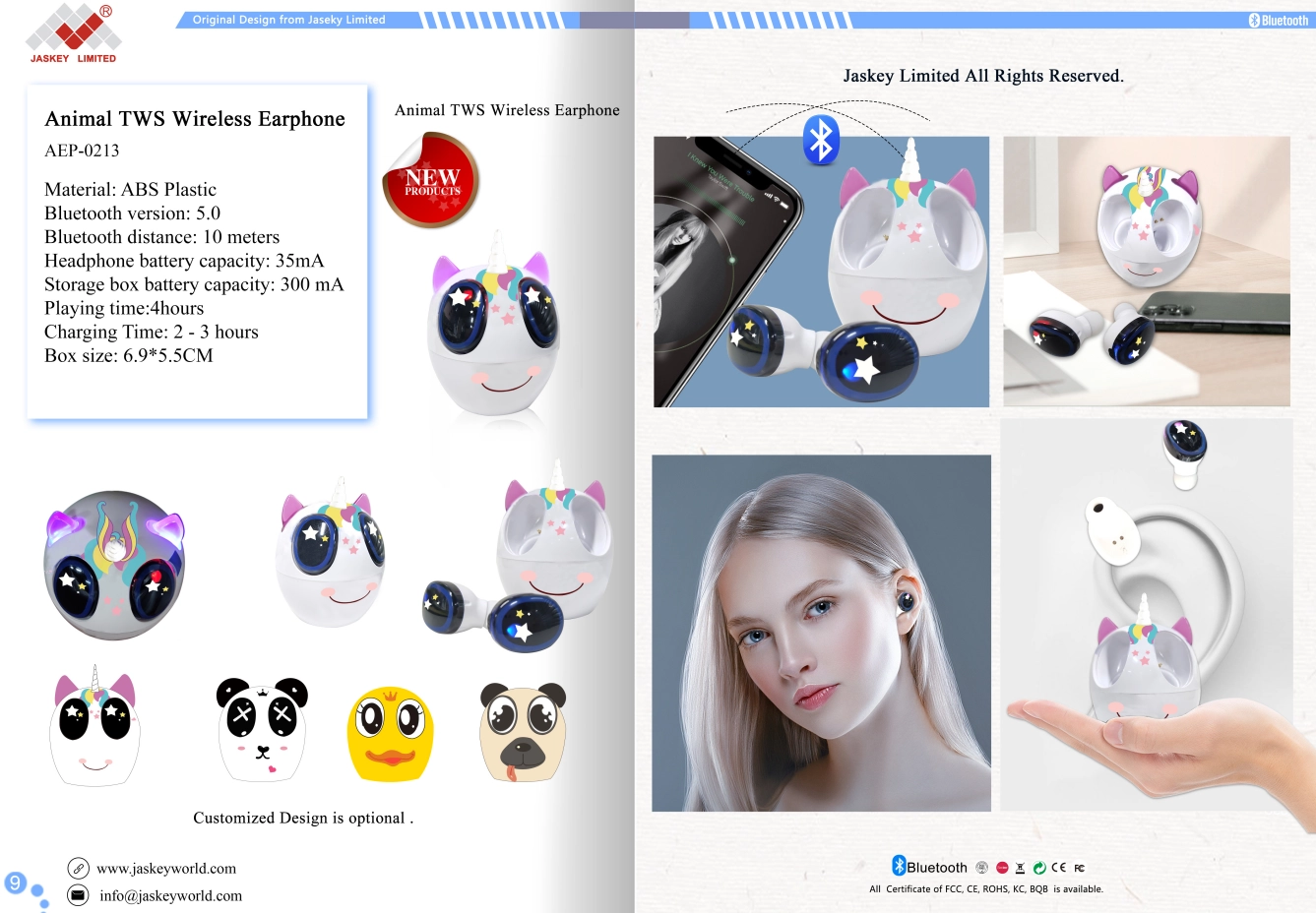 wireless noise cancelling earbud
