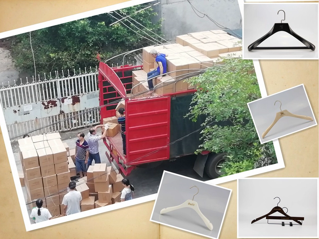 Giant container--wooden hangers Giant container--wooden hangers