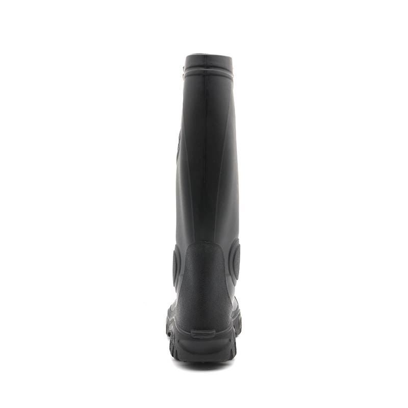 109 ALKALI ALKALI ALKALI RÉSISTANT ALKALI EMPERTABLE PVC Bottes De Rain Bottes de pluie en acier À Toe Plaque moyenne