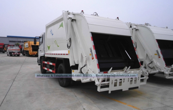 Tsina 4x4 Dongfeng Kingrun 8 CBM Compactor Truck