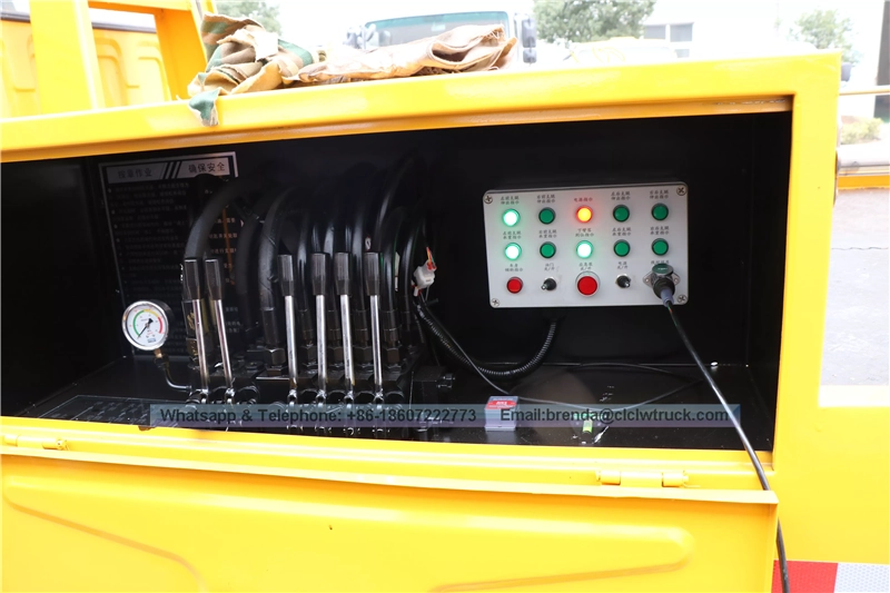 JMC 12 เมตรการดำเนินงานสูงในระดับความสูงรถบรรทุกทางอากาศแพลตฟอร์มสำหรับขายขาย