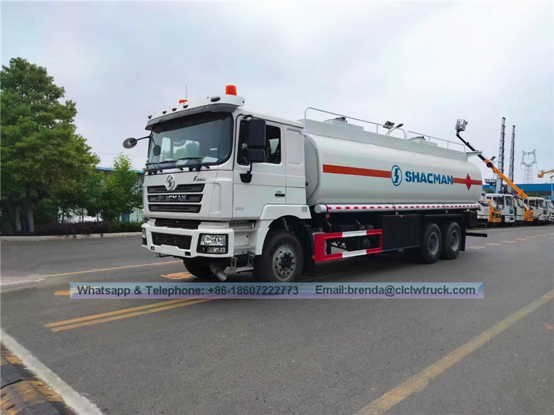 شاحنة شاحنة شاحن 6x4 22000L ، مورد شاحنة ناقلة