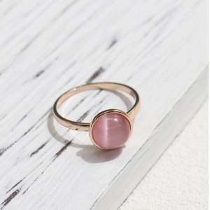 Китай 2018 Fashion Gold Plated Cat Eye Stone Ring Accessories For Women Rings Jewelry производителя