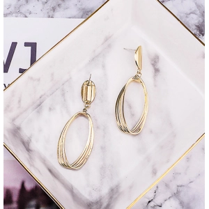 China High Quality 18k rose gold stud earrings for woman manufacturer