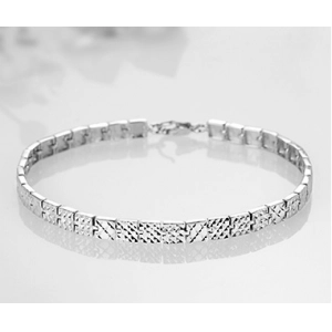 中国 High Quality White Platinum Gold Bracelet Bangle Manufacturer in China メーカー