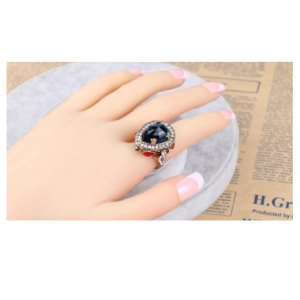 Jewelry Ring Display Customized Vintage Ruby Big Classic Hand Ornament Rings Big Diamond Rings
