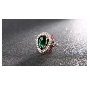 Jewelry Ring Display Customized Vintage Ruby Big Classic Hand Ornament Rings Big Diamond Rings