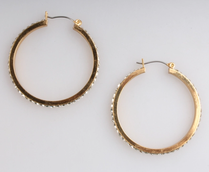 14k Gold Plated Wholesale Fancy Small Gold Earrings Woman 2018 Party Accessorie