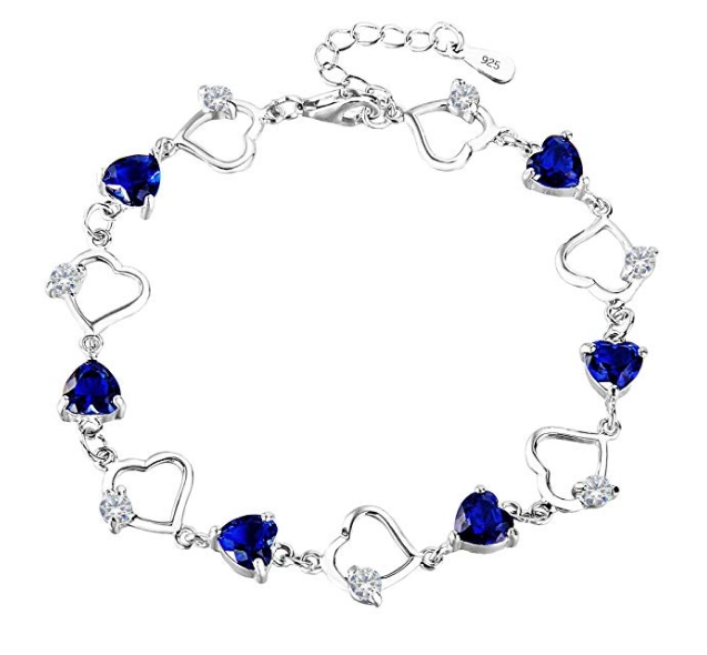2018 Bracelet 925 Sterling Silver Jewelry Shines with Beauty Suit for girls Bangles as Gift