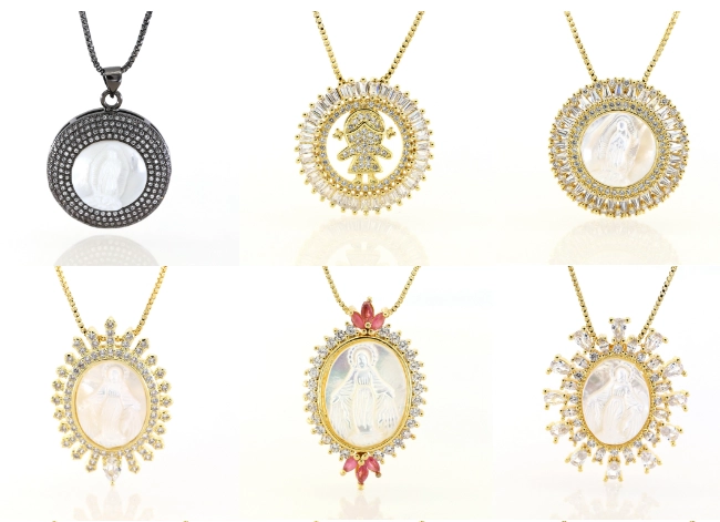 2018 Trending Products OEM micro pave chain necklace pendant, fashionable jewelry pendant necklace for sale