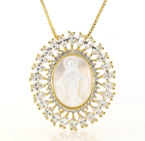 2018 Trending Products OEM micro pave chain necklace pendant, fashionable jewelry pendant necklace for sale