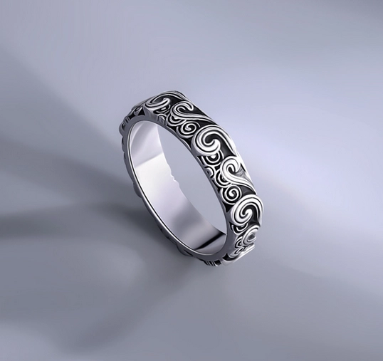 중국 925 Silver Woman Men Ring Supplier in China 제조업체