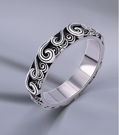 925 Silver Woman Men Ring Supplier in China
