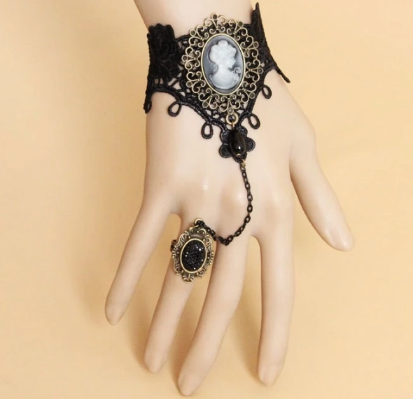 Bud Silk Bracelet Ring Set of Europe and the United States New Female Accessories Ornament Wholesale for Girls
