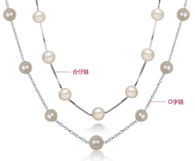 China Cheap Price S925 Sterling Silver Freshwater Pearl Necklace for Woman manufacturer