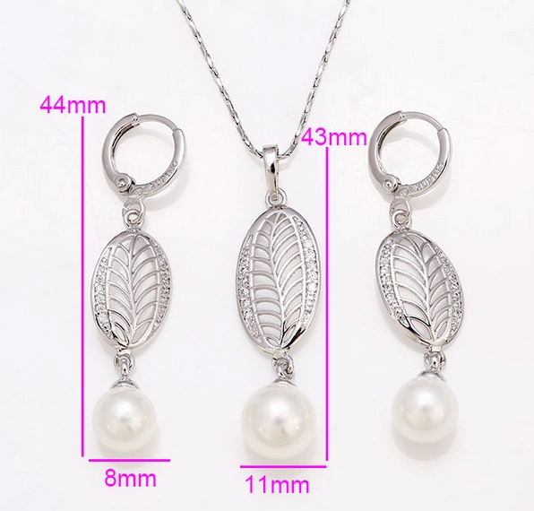 China China wholesale high quality pearl set jewelry oem manufacturer