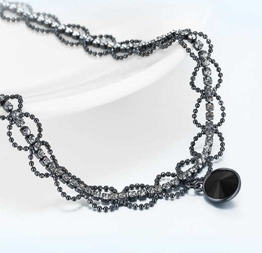 Factory Price Minimum Order Quantity Black Choker Necklace Manufacturer in China