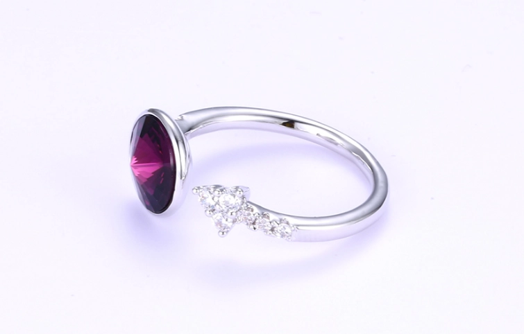 Gold Engagement Jewelry Ring Saudi Arabia Fashion Wedding Ring Jewellery Finger Ring