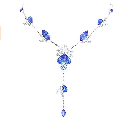 Китай Gorgeous Rhinestone Crystal Floral Necklace Earrings set Supplier in China производителя