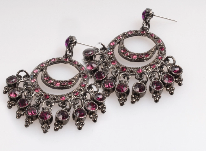 Latest Fashion Jewellery Bridal Party Classical Earrings Jewellery Online Hoop Earring