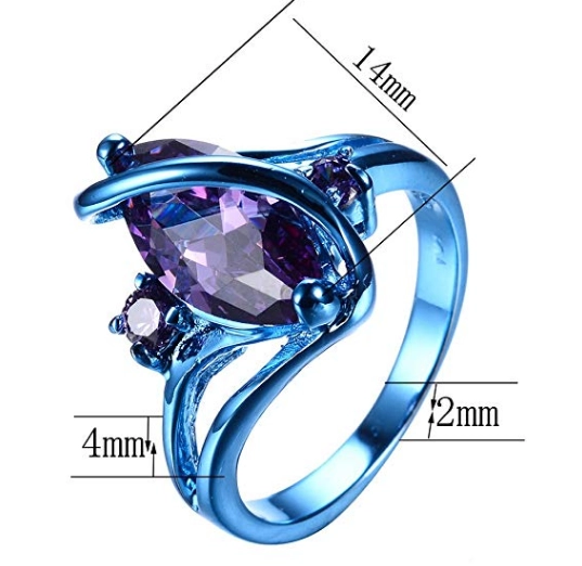 OEM Logo Special Stainless Steel Promise Rings for Girlfriend