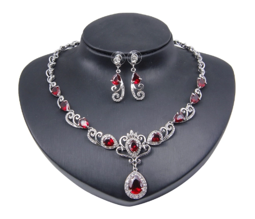 Woman 925 sterling silver&gold plated women jewelry set manufacturer