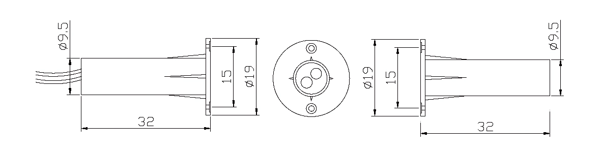 Encastré monté contact de commutation magnétique pour l'europe norme PY-C41
