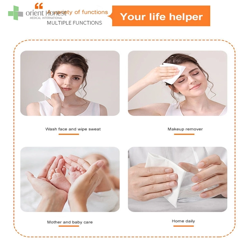 Super soft disposable face cleaning towel Hubei supplier