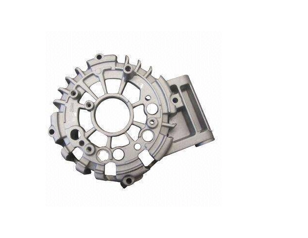 ISO/TS16949 custom snd casting part aluminum die casting parts with black powder coating