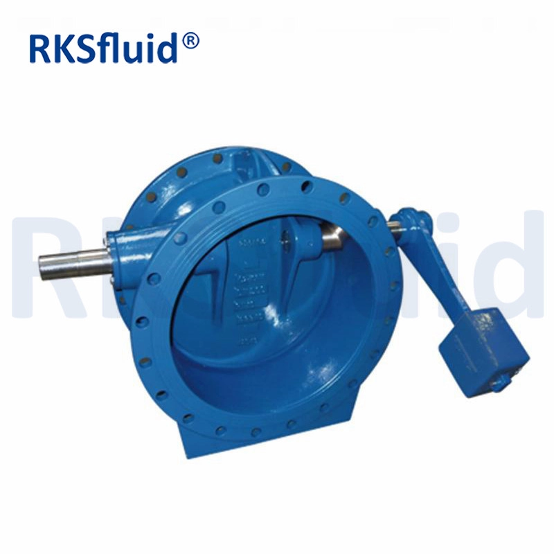 الصين RKSfluid صمام الصينية مزدوجة غريب الأطوار فراشة صمام وإمالة فراشة نوع فحص صمام تصنيع / المصنع الصانع