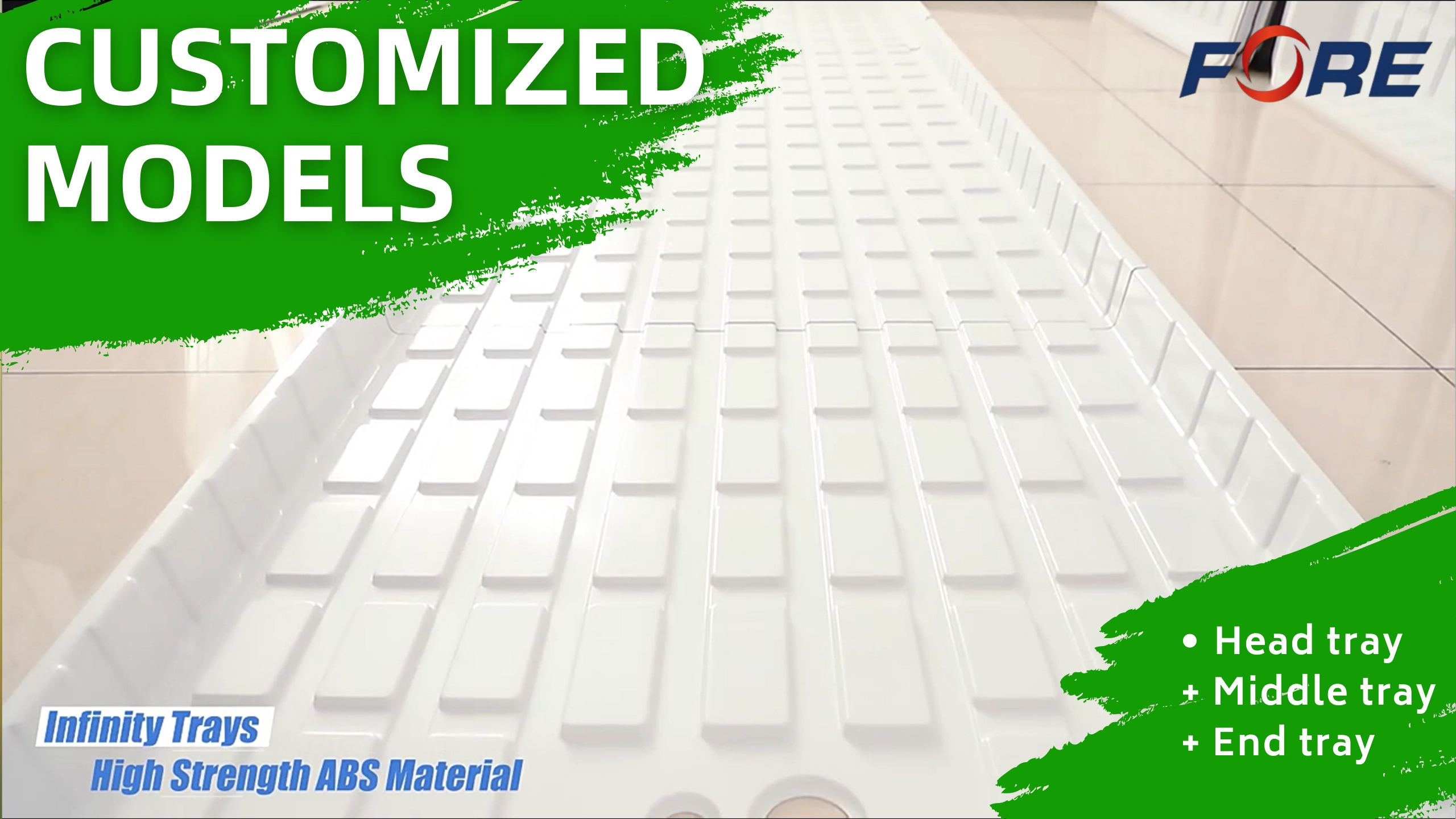 Customize Hydroponic Trays Modular Trays