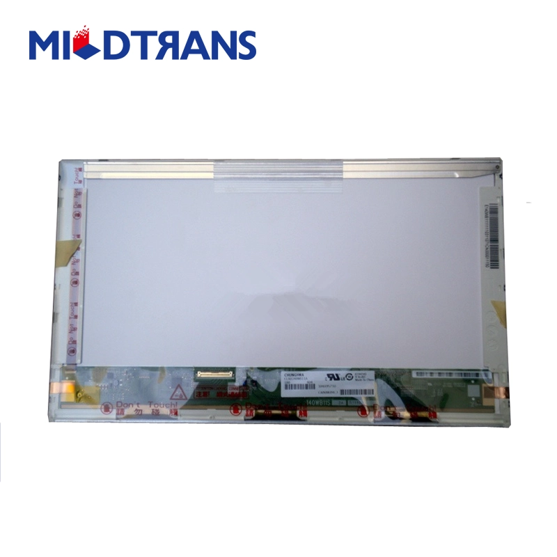 14.0" CPT WLED backlight notebook pc TFT LCD CLAA140WB11A 1366×768 cd/m2 220 C/R 600:1