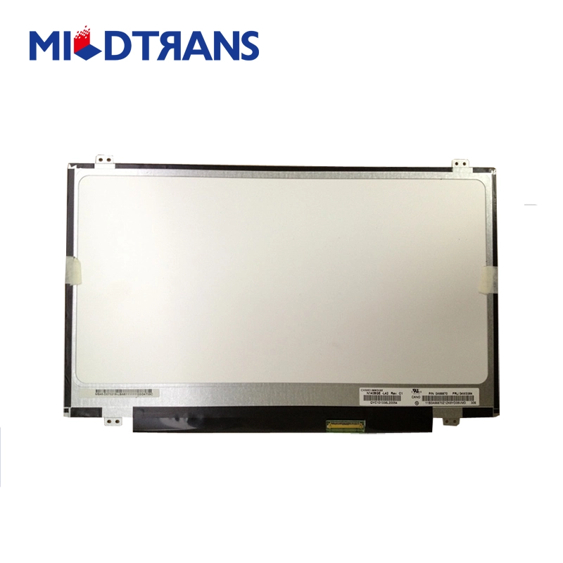 14.0 inç 1366 * 768 CMO Parlak Kalın 40 Pin LVDS N140BGE-L42 Laptop Ekranı
