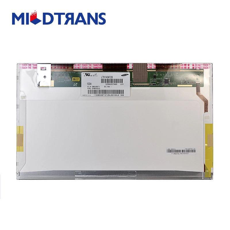 14.0" SAMSUNG WLED backlight notebook LED screen LTN140AT26-W01 1366×768