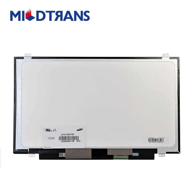 14.0" SAMSUNG WLED backlight notebook personal computer LED display LTN140AT20-301 1366×768