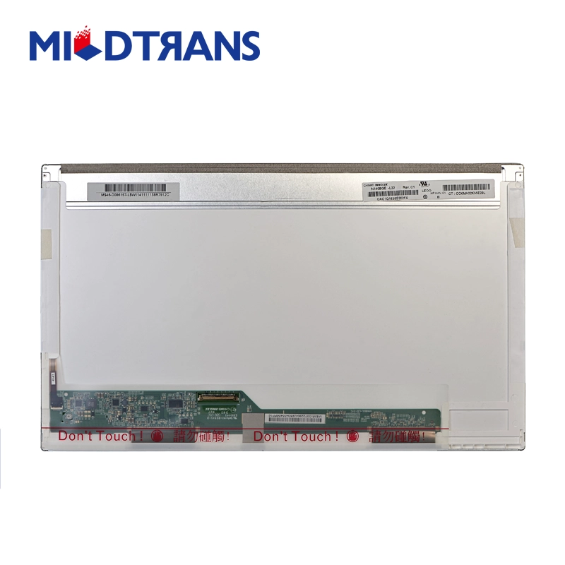 14,0 дюйма 1366 * 768 Matte 40 PIN-код LVDS толстый экран ноутбука N140BGE-L22