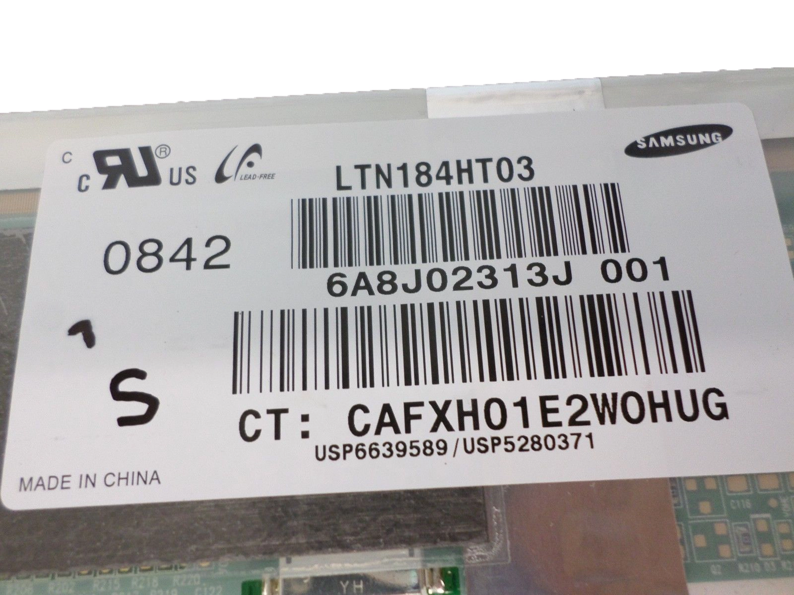 18.4" SAMSUNG CCFL backlight notebook computer LCD panel LTN184HT03-001 1920×1080 cd/m2 250 C/R 600:1