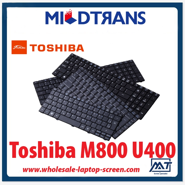 Alibaba gold supplier high quality SP layout laptop keyboard for Toshiba M800 U400