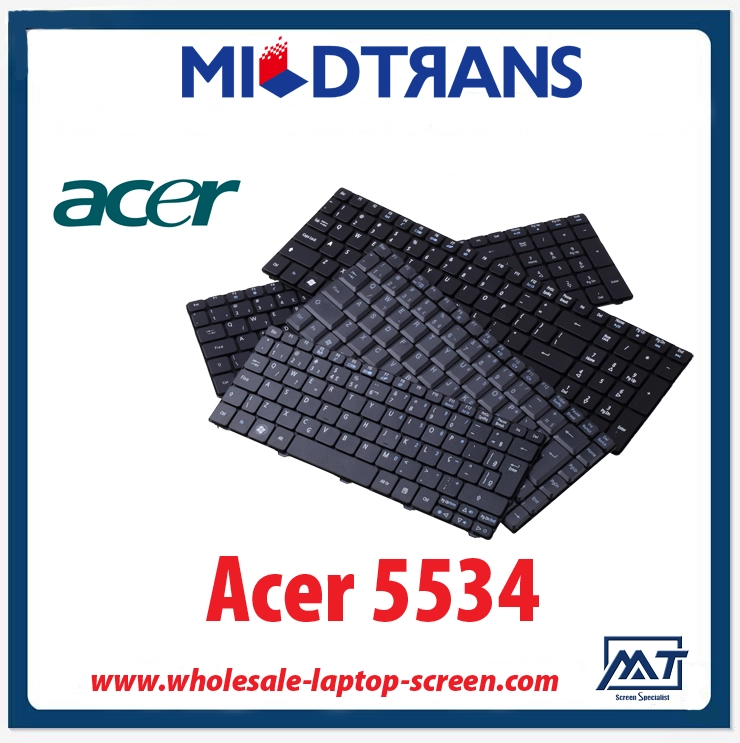Competitive price standard style laptop keyboard for Acer 5534