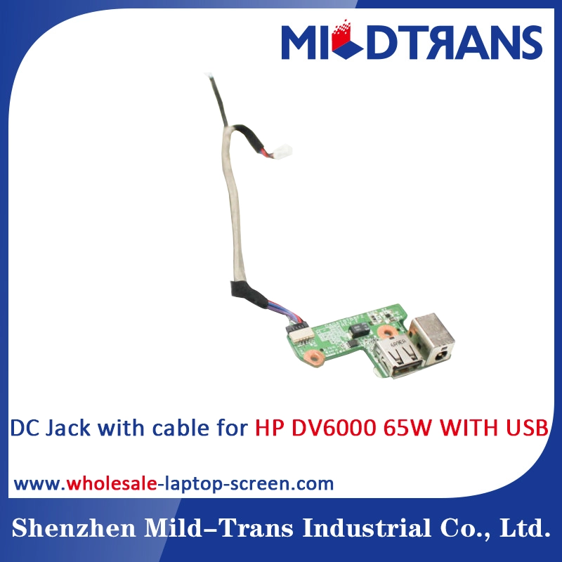 HP DV6000 ラップトップ DC ジャック