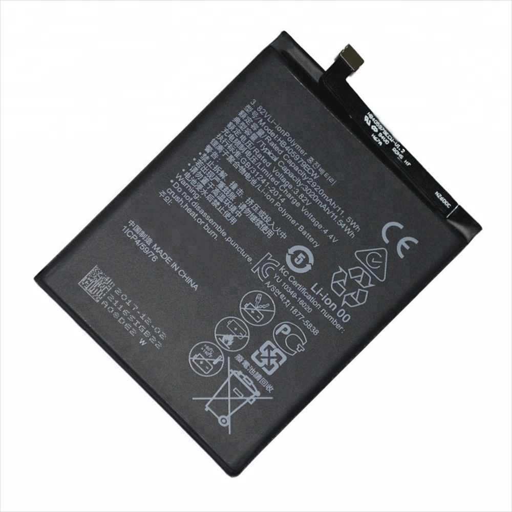 Huawei 명예를위한 휴대 전화 리튬 이온 배터리 7A HB405979ECW 3.8V 3020mAh 교체