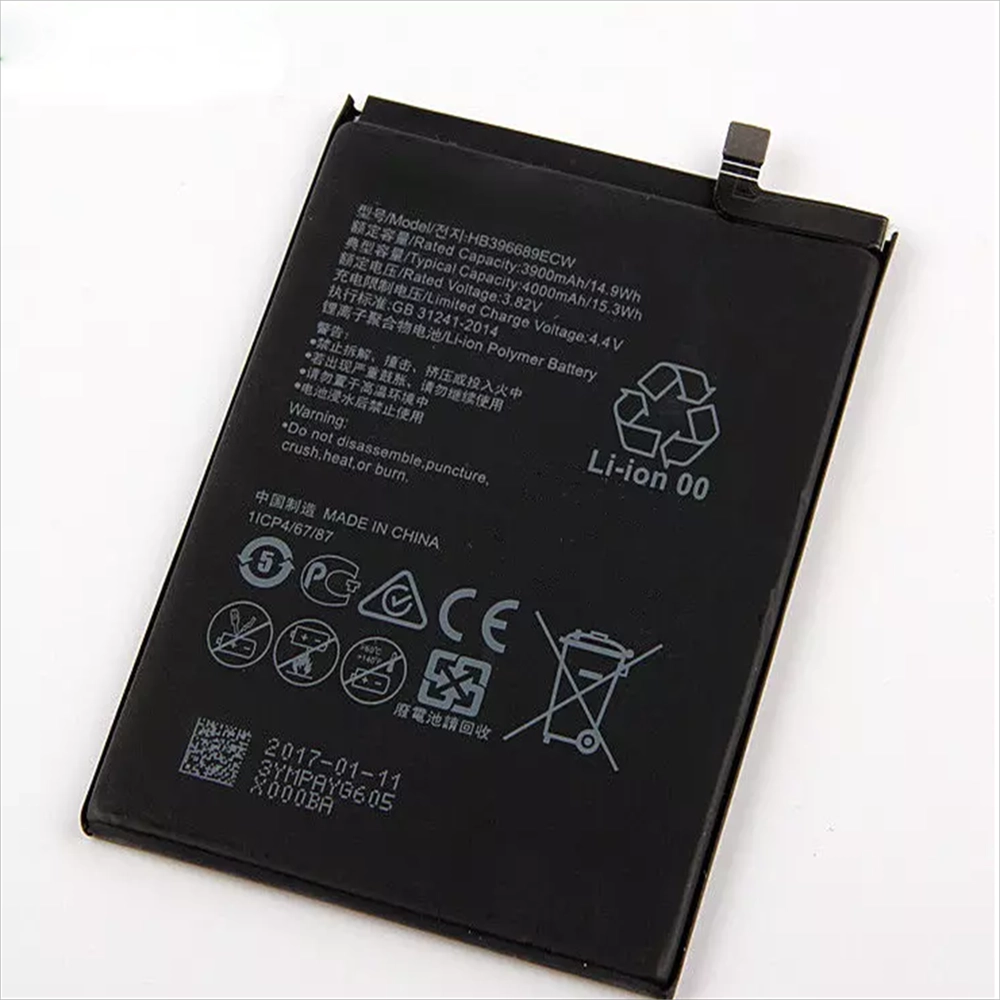 Huawei P Smart Z / Y9 Başbakan 2019 / P Smart Pro 2019 4000 mAh HB396689CW için telefon pil
